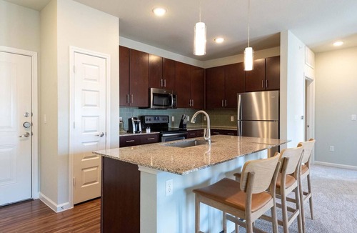 Austin Apartment | Landing | Chic 2BD, Pool, Courtyard