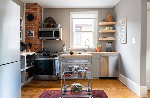 Historic Montford House | Langdon Hall | Walkable Downtown Asheville | Monthly 2BR Rental