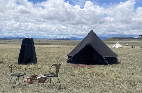 Hartsel RV Rental | Large Yurt Tent w Views, Firepit & Easy Access To Reservoir