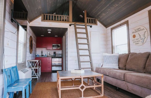 Dewy Rose Cabin | Loft Style Tiny Cabin - #4