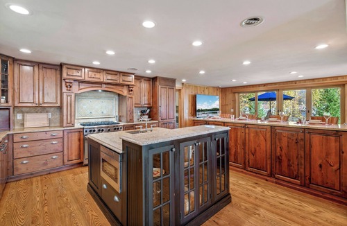 Harrison House | Long Lake Luxury - Lakefront, Hot Tub, Home Theater, Private Dock, Sleeps 15