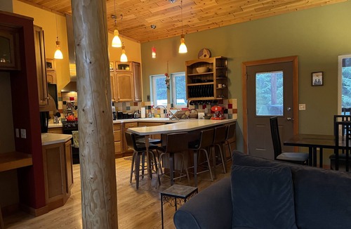 Bear Creek House | Lovely home in the woods, with hot tub and campfire ring