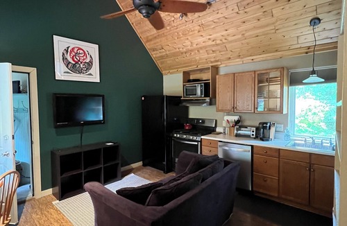 Bear Creek House | Lovely home in the woods, with hot tub and campfire ring