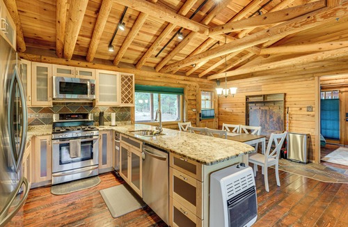 Angel Fire Cabin | Luxe Angel Fire Cabin w/Views: Hike & Fish!