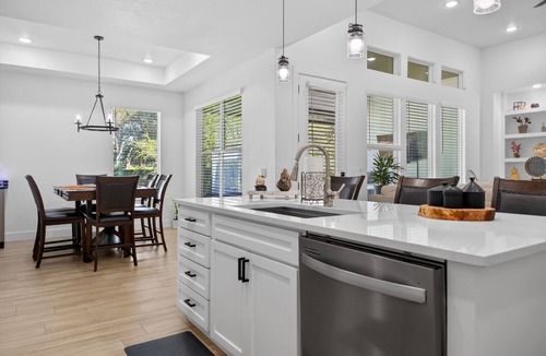 Highland Lake Estates House | Luxe Retreat w/Hot Tub, Patio, Fenced Yard!