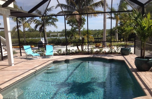 Cape Haze House | Luxurious Waterfront Pool Home With Private Dock!