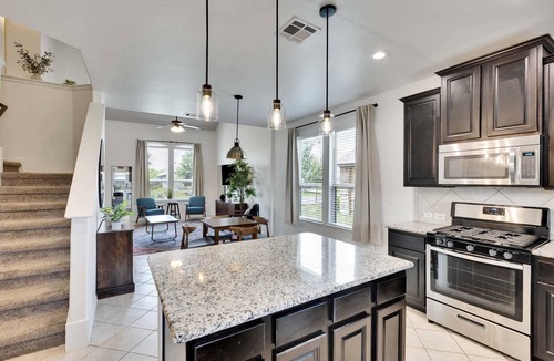 Buda House | Luxury 4BR/2.5BA Home | EV Charger | Pool Access