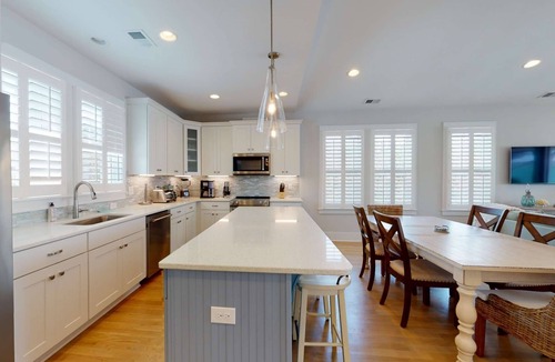 Kure Beach House | Luxury Kure Beach Retreat w/Pool, Elevator, 2 Suites, Outdoor Shower + Beach Gear