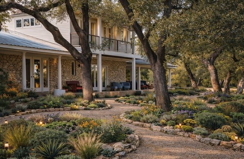 West Oak Hill House | Luxury Wellness Ranch in Austin with Retreat House, Resort Pool, Domes & Yurts
