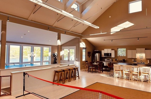 Penobscot House | Magical Home & Setting on Reversing Falls. Kayaks, Pickle Ball, Ping Pong & FUN!