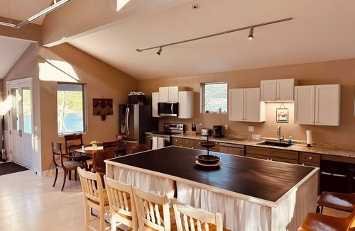 Penobscot House | Magical Home & Setting on Reversing Falls. Kayaks, Pickle Ball, Ping Pong & FUN!