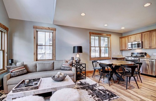Historic District House | Main Street Retreat: Spacious 2BR townhome in Breckenridge with views, sleeps up to 8 guests.