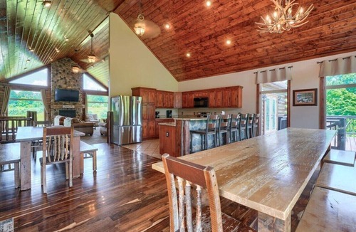 Rockbridge Cabin | Meadows | Hocking Hills, Pool, Theater, Sleeps 24