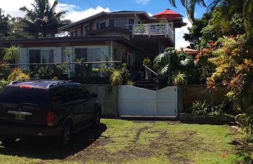 Kapoho Apartment | Mediteranean style Ohana Rental/Loft & Sundeck panoramic OCEAN VIEW