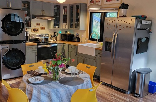 Searsport House | Midcoast Forest Getaway