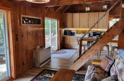 New Vineyard Cabin | Mill Pond Waterfront Cabin On The Way To Sugarloaf