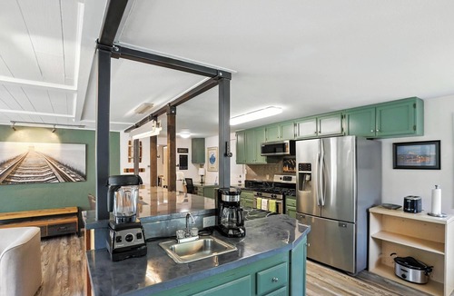Mid-Hillside House | Modern Comfort Meets Historic Railroad Charm