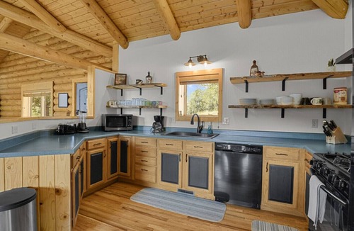 Cripple Creek House | Modern Retreat | Great Views + Wood Fireplace