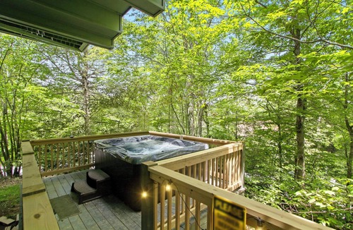 Sugar Mountain Cabin | Mountain View 3BDR w/Hot Tub Plus Game Loft And Deck