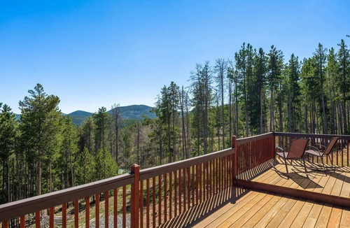 Evergreen Cabin | Mountain View Apartment Near Downtown & Hiking