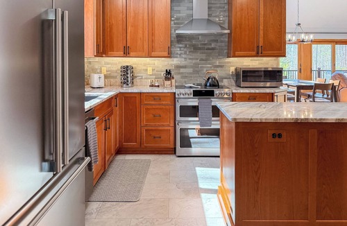 Birch Hill House | Mountain View Retreat w/Hot Tub, Rec Room