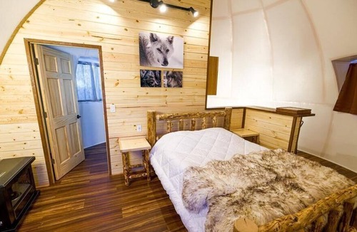 Pleasant Valley House | Nelchina Igloo: Reindeer Walking Path and Aurora