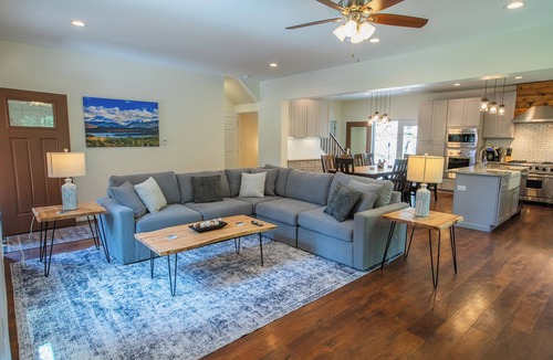 Breckenridge House | NEW VRBO. Group Lodge has 2 kitchens! Hot Tub and games for all ages
