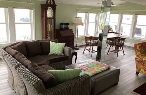 Hampton House | Ocean Front cape cod style home with panoramic views of North Beach.