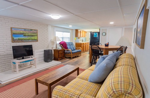 Sunset Beach Cottage | Old School Beach Cottage with Flair