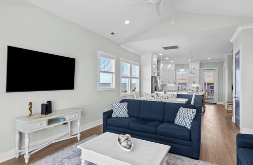 Emerald Isle House | Panoramic View West: 4BR, 3.5BA Oceanview Duplex in Emerald Isle!