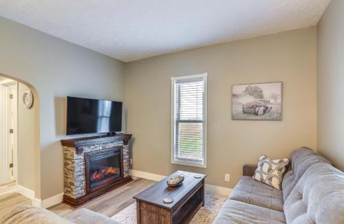 New Haven  Huron County House | Peaceful Shiloh Home w/Deck & Fishing Pond Access