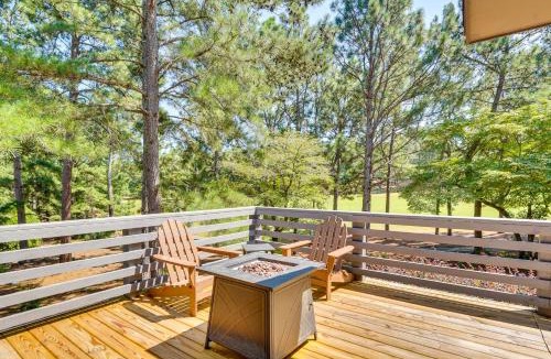 Pinehurst House | Pinehurst Home: Fire Pit, BBQ + Golf Course View!