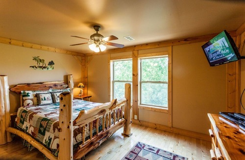 Ellijay Cabin | Poolside Mountain Retreat - Hot Tub, Fire Pit/ Minimum Age Requirement of 25 yrs