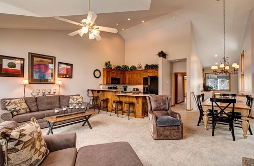 Peak 9 House | Private hot tub, quick walk to ski lifts and downtown! Beautiful decor, and quie