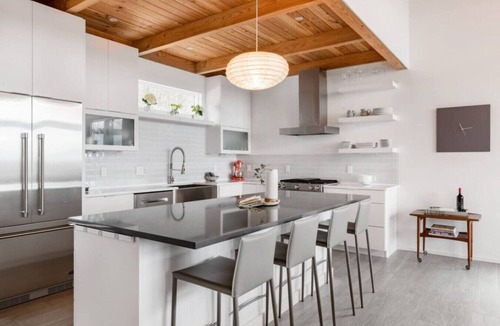 Candler House | Private Luxury Mountain View Getaway w/Chef`s Kitchen & Spa like Master Bath