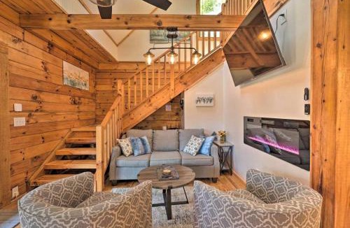 Purlear House | Private Mountain Creekside Cabin, with Hot Tub