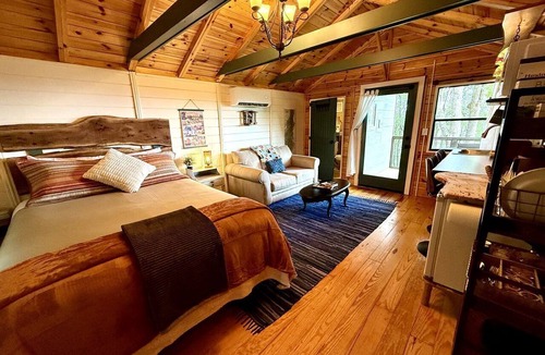 Laurel Ridge Cabin | Private Mountain Sanctuary Cabin Surrounded by Protected Forest in Black Mountain, North Carolina