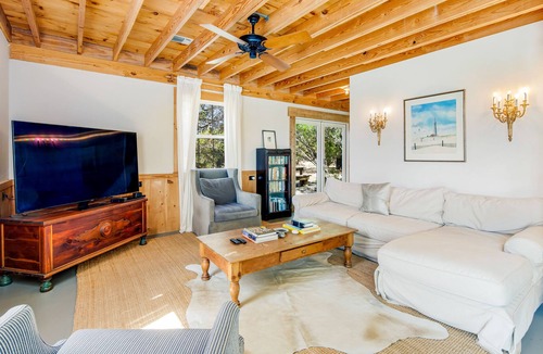 Johnson City House | Quiet, modern retreat with sweeping views, private pool, outdoor shower, & AC