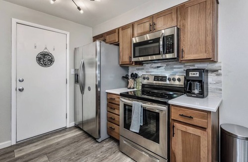 Wheat Ridge Apartment | Red Rocks Retreat with Fenced Yard