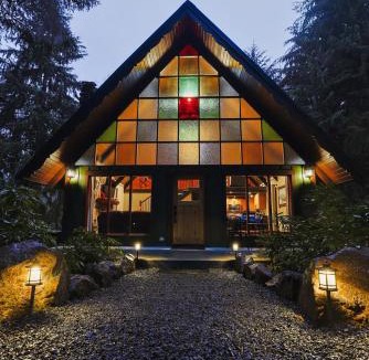Ashford Ski Chalet | Red Tail Rendezvous A-Frame Cabin Hot Tub Near Mt Rainier