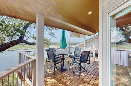 Spicewood Condo | Refined panoramic paradise on Lake Travis with boat launch and Tesla charger