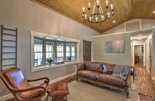 Burnsville House | Relax Fireside: Burnsville Gem w/Game Room & Deck