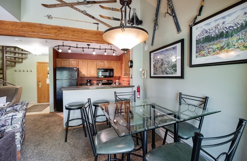 Historic District Condo | River Mountain Lodge Horseshoe Gulch Condo: Ski-In To Downtown Breck