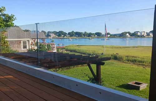 Wareham Center House | Riverfront house with kyacks fire pit and gym