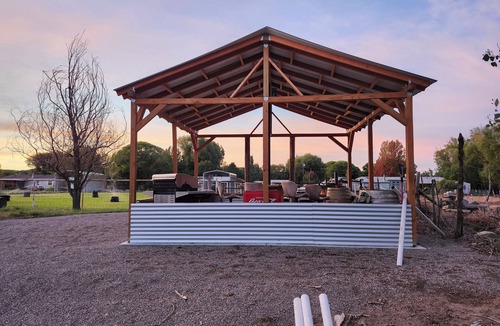 Aztec House | Rustic 3-bedroom house in delightful Aztec with WiFi & riverside gazebo