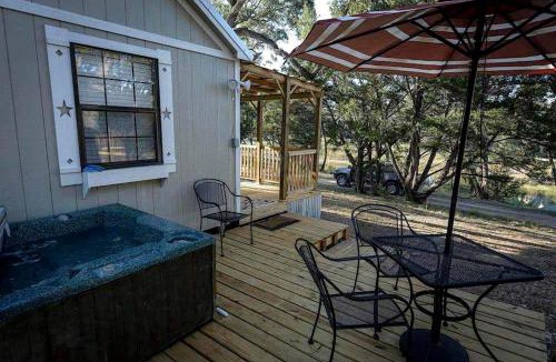 Wimberley House | Rustic Dog-Friendly Cabin with Private Deck and Hot-Tub in Texas