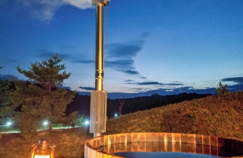 Creola Cabin | Rustic Hobbit Inspired Hocking Hills State Park 3 mi away Hot Tub Pet Friendly