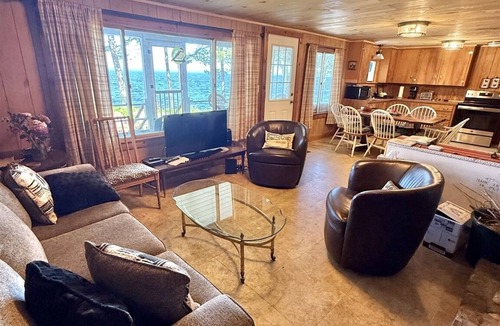 Sebago Cottage | Sebago Waterfront-Large Private Lot, Dock, Screened Porch, Grill. Pets Allowed