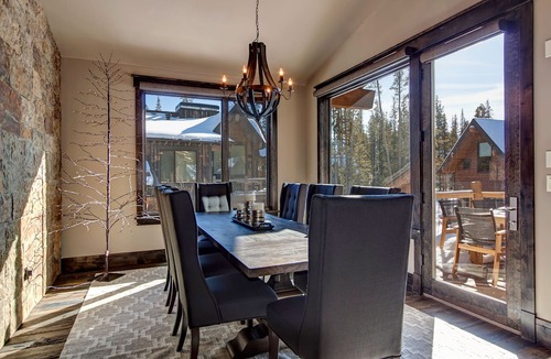 Peak 8 Ski Chalet | Shock Hill modern mountain luxury ski home with 2 master bedrooms