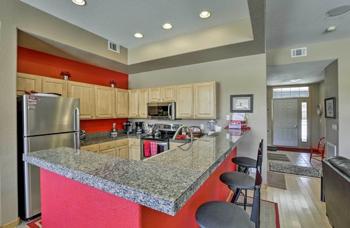 Three Peaks House | Silverthorne Townhome w/Hot Tub & Mountain Views!